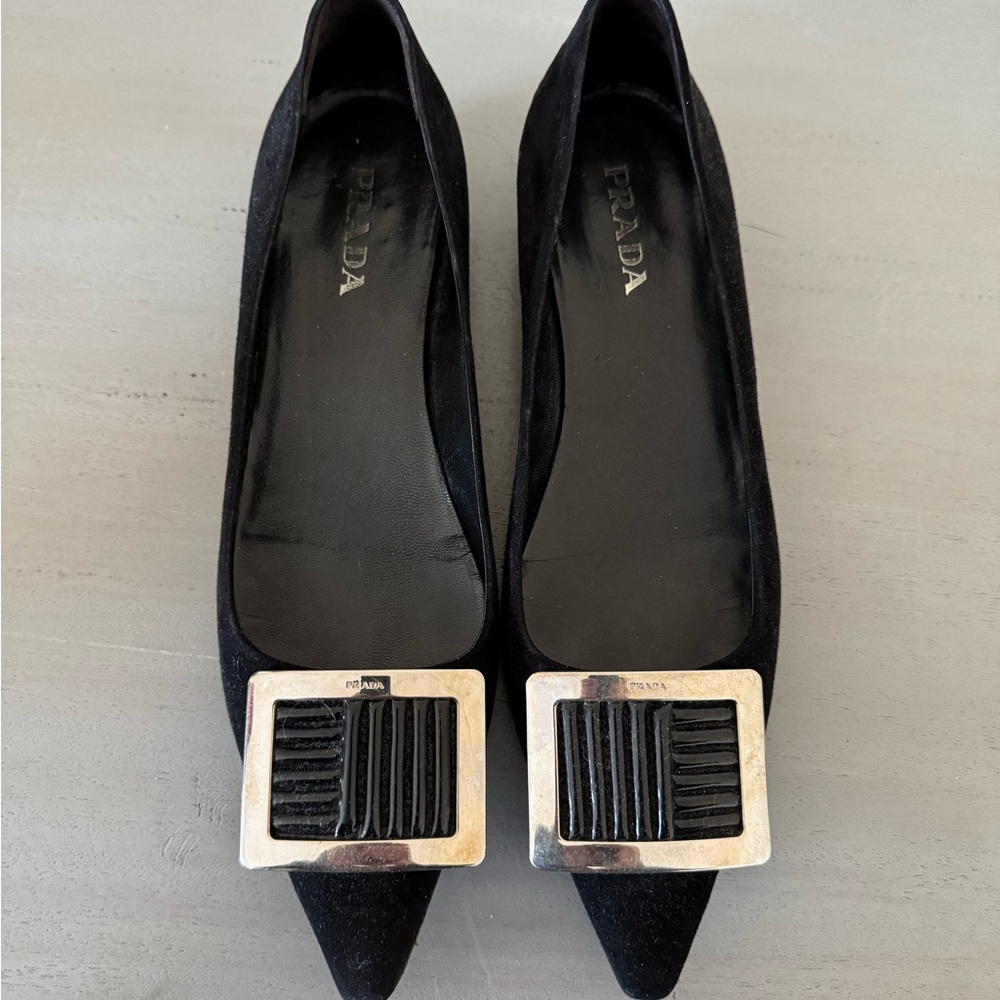 Prada Pointed-Toe Flats - image 3
